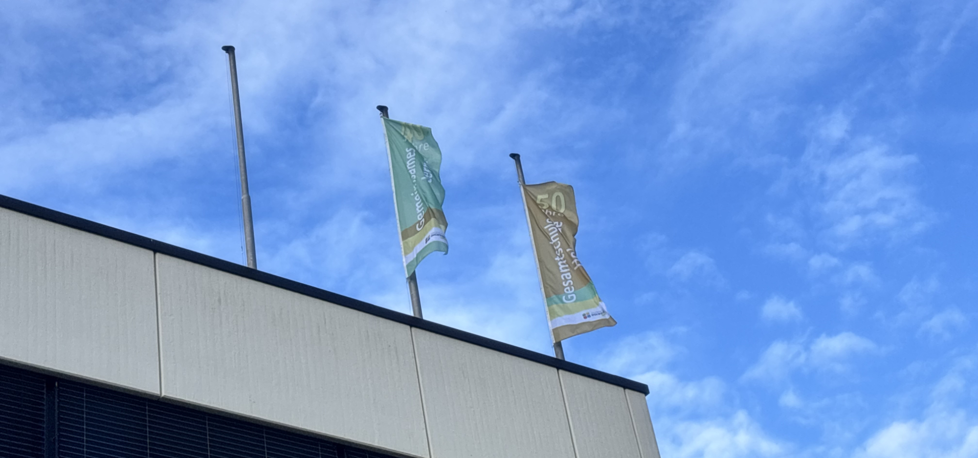 GEHW 50 Jahre Flaggen